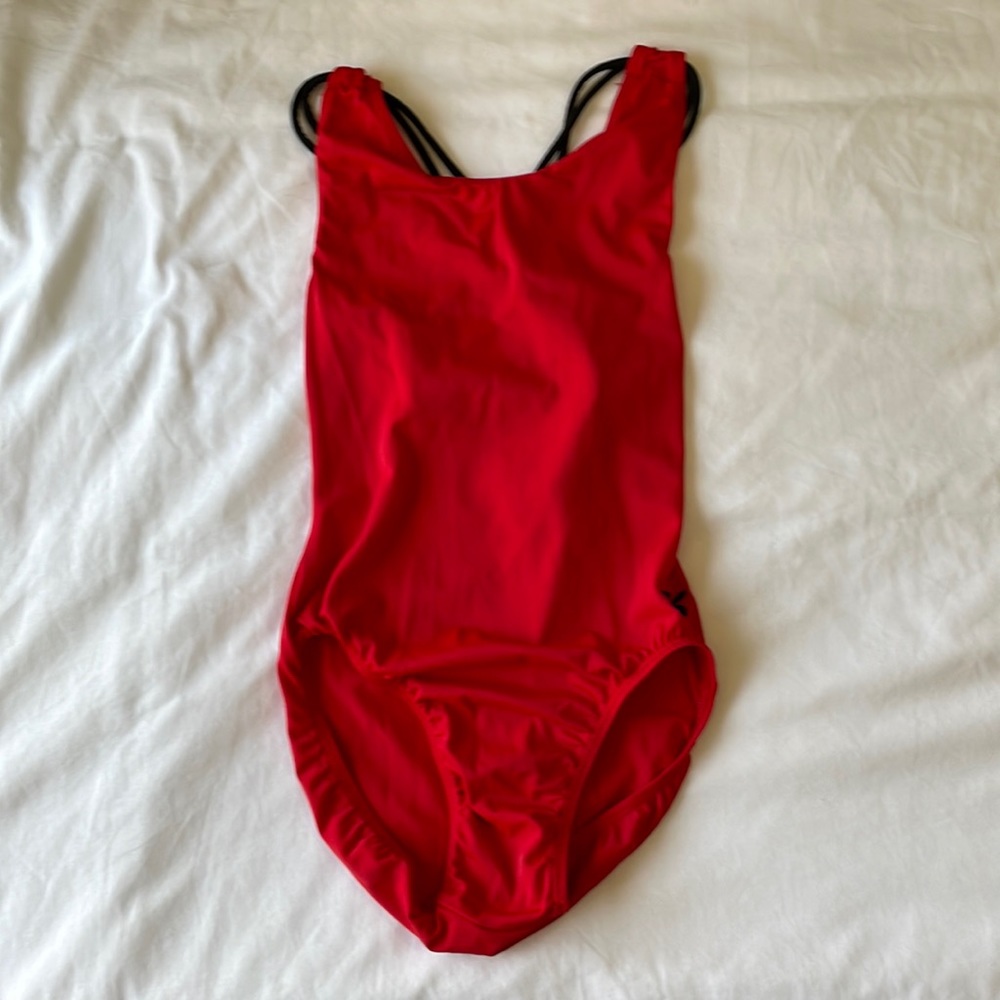 Red Gk leotard